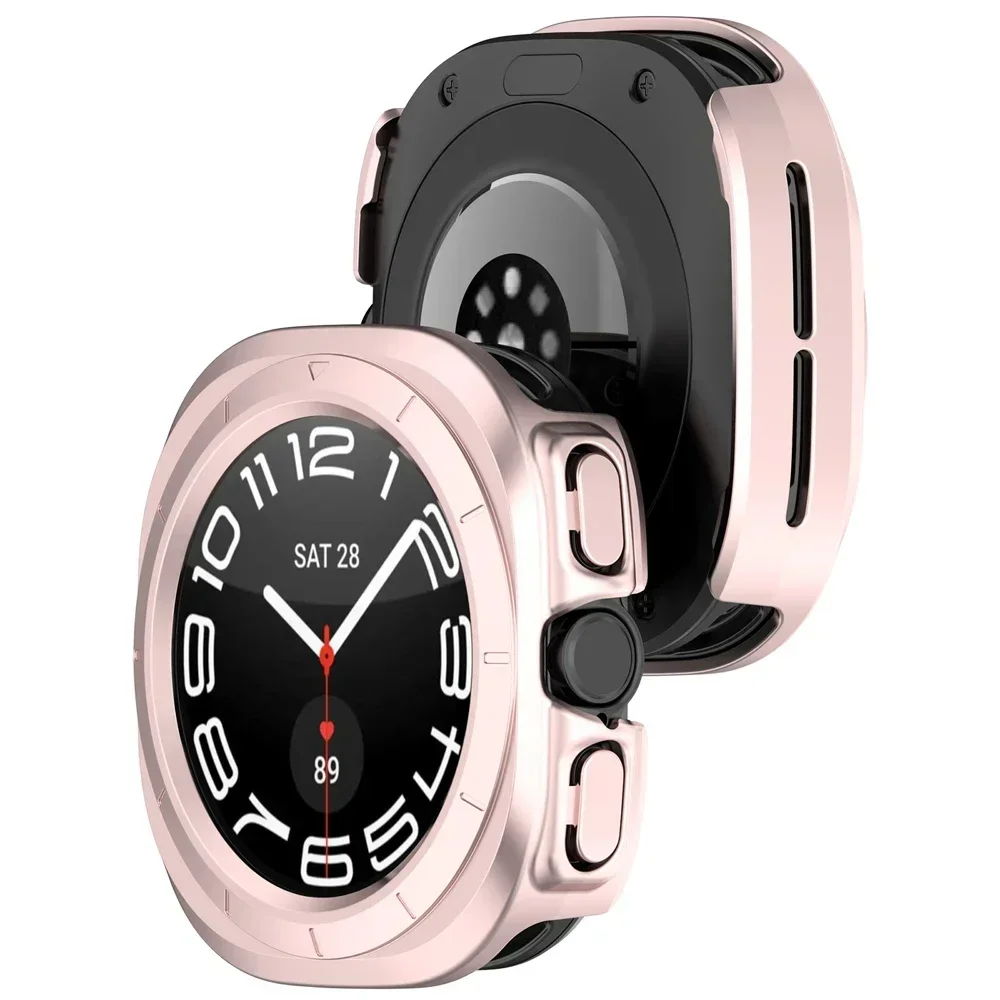 Matte Uhrenabdeckung für Samsung Galaxy Watch Ultra Hülle Watch 7 Ultra 47 mm PC Rundum Shell Schutzhülle Bumper Cases Zubehör – Detail 25