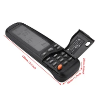 Remplacement de la télécommande de climatisation 25 en 1, télécommande de climatiseur pour Electra/Airwell/Emailair/Elco RC-3 4