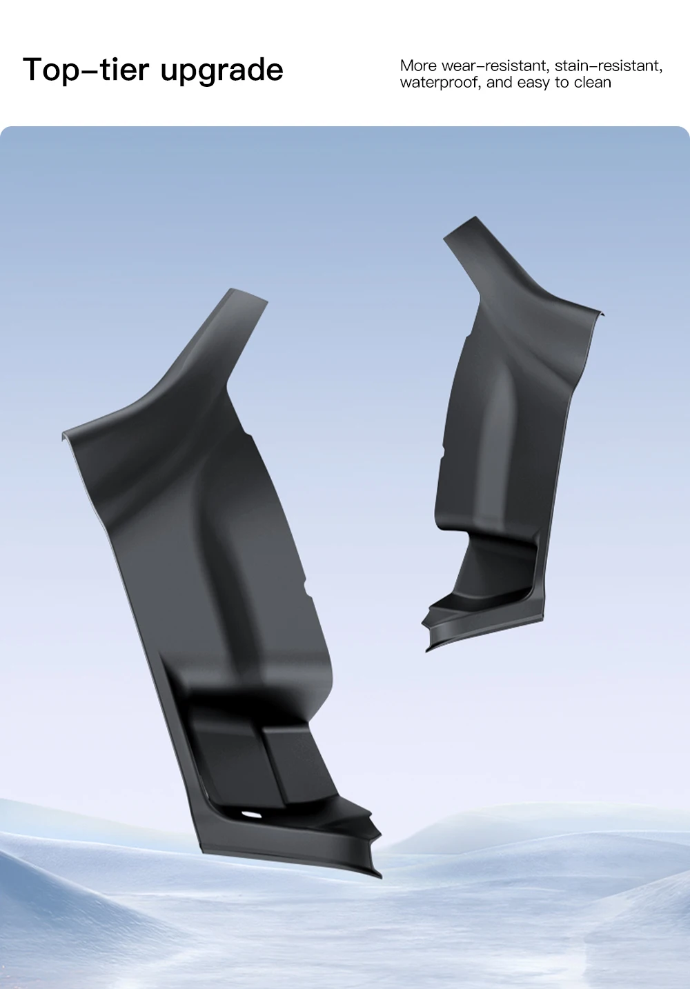 Rear Trunk Side Anti-Kick Pad For Tesla Model Y Juniper 2025 TPE Full Coverage P