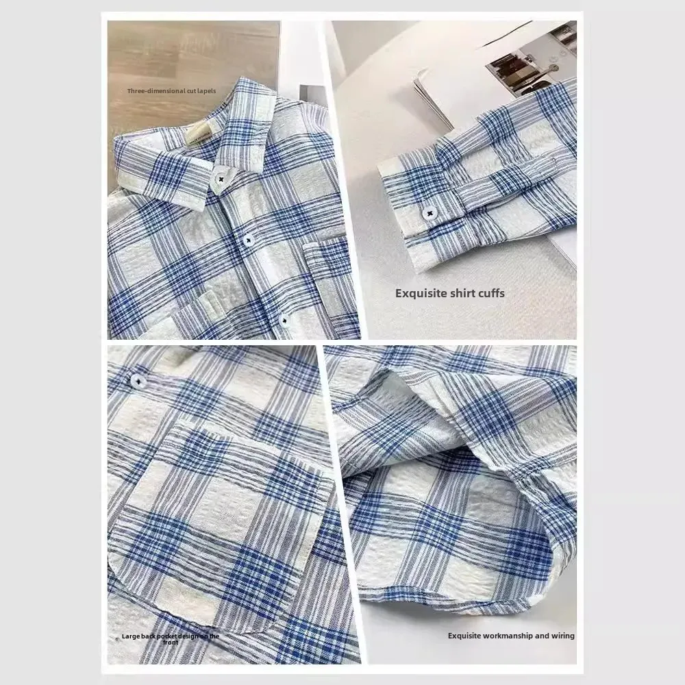 Loose Long Sleeve Boys Shirt Spring Autumn Style Baby Clothing Japanese Design Loose Fit Children's Fashionable Top