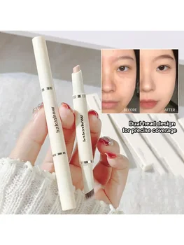 Heallor Concealer Cream Pencil Moisturising Waterproof Full Cover Dark Eye Circles Pimple Marks Double Head Foundation Concealer - Thumbnail 7