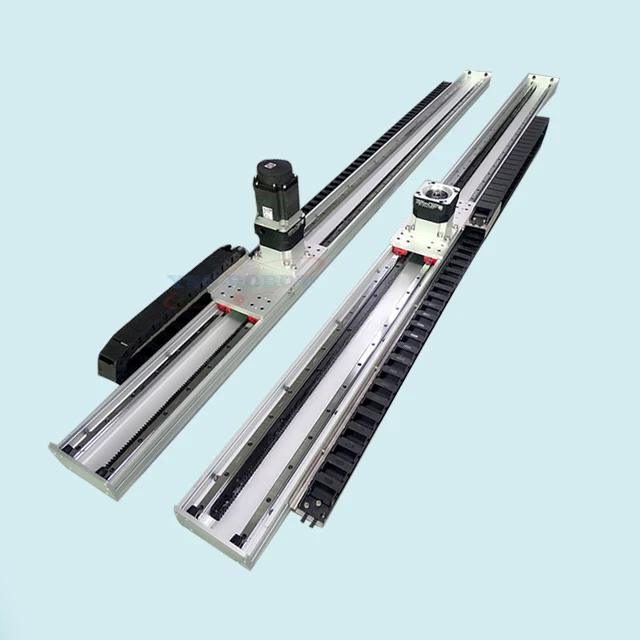 

Heavy duty CNC electric XYZ gantry robot system rack pinion guide rail sliding platform stage actuator linear motion guide rail