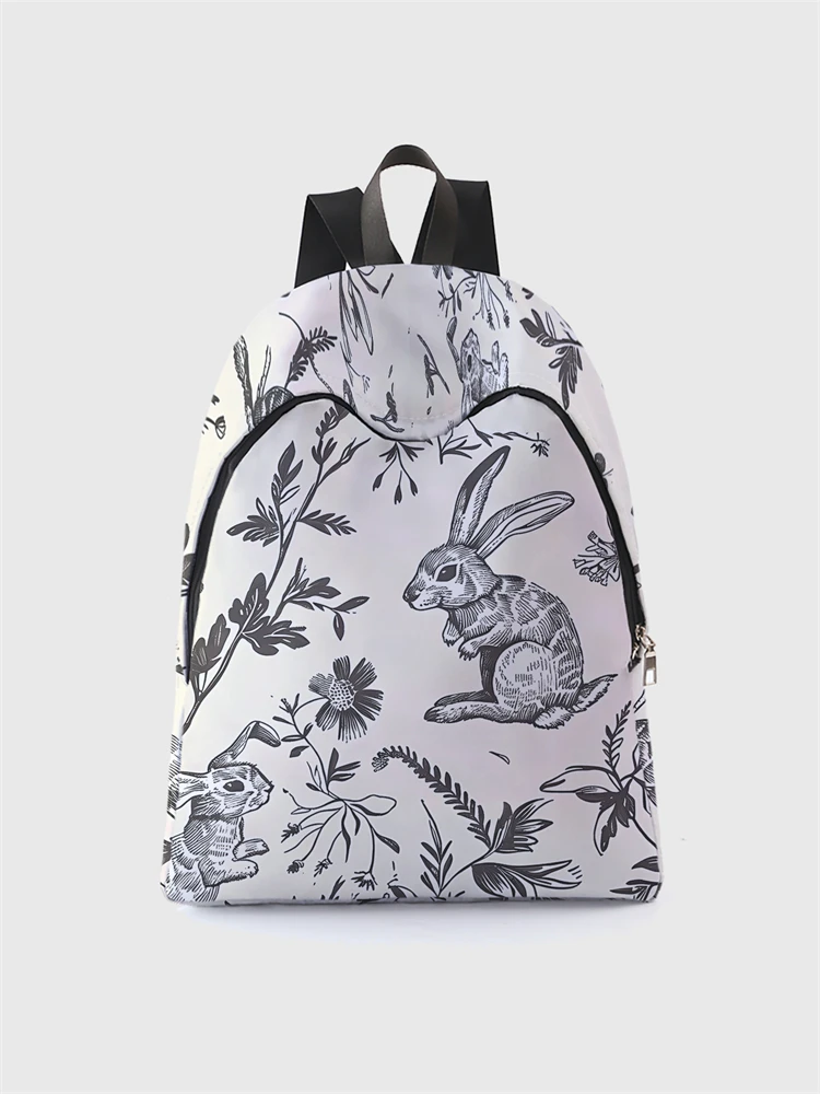 New Women's and Men's High Capacity College Backpack Trend Women's Laptop School Bag Cute Girl Travel Bag Cool