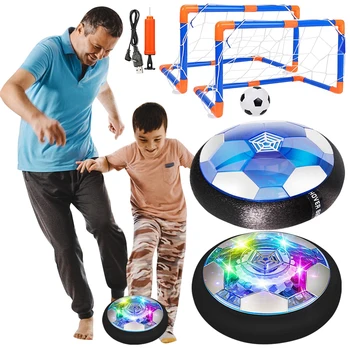 Hover Soccer Ball with LED Light and Foam Bumper Indoor Outdoor 1