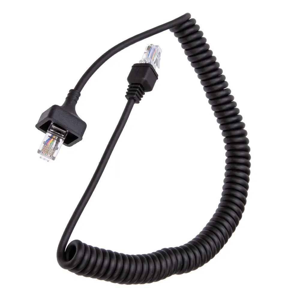 

Two-way Radio Speaker Adapter Cable Microphone Converter Cord Accessory