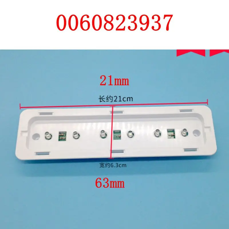 0064001621 PCB LED Light Bar For Haier Refrigerator BCD-404546475 BCD- 402WLDCJ/WDCU Light Bulb WDBA LED Lamp BCD-486WDGE/476FDGJ Fridge Light Strip Display Light Replacement Parts
