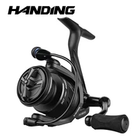 HANDING M1 Spinning Reel 12kg Max Drag Graphite Reel, 9 + 1 Ball Bearings, 5.2:1 Gear Ratio Fishing Reel for Perch Bass and Pike 1