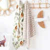 Bamboo Baby Blankets Newborn Muslin Swaddle 120x120 Nursery Blanket Baby Wrap Swaddle Blanket Super Soft 6