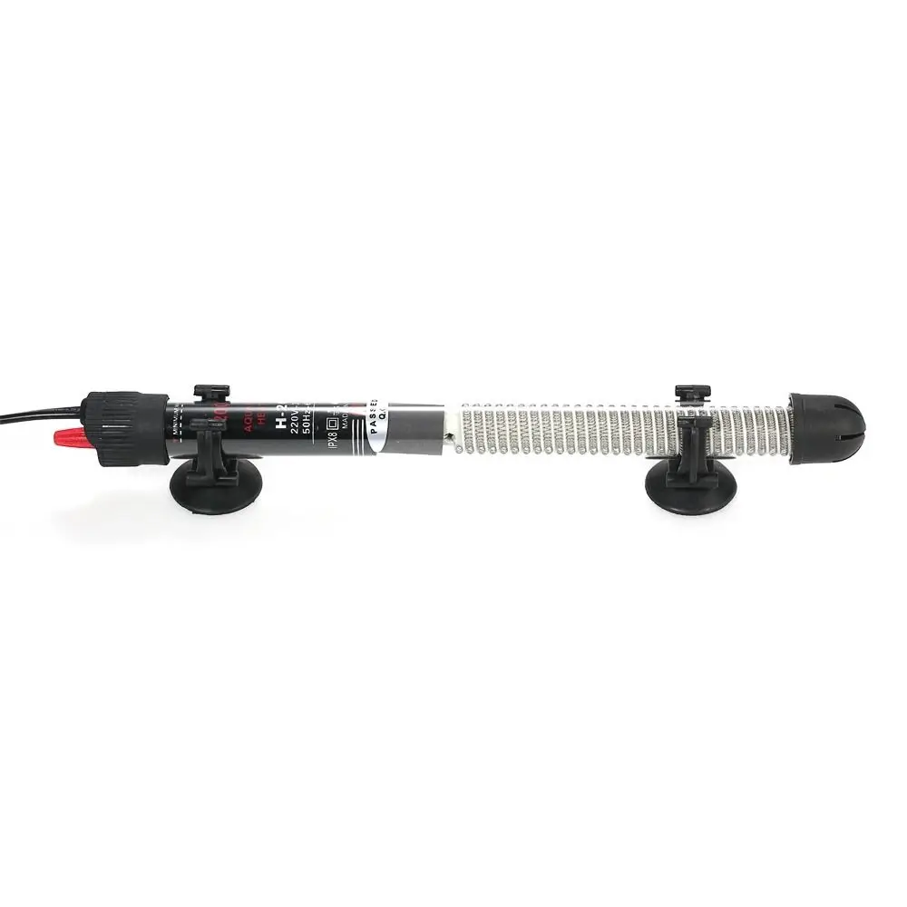 110V/220V Adjustable Temperature Thermostat Heater Rod 25W/50W/100W/200W/300W Submersible Heater Aquarium Fish Tank 2