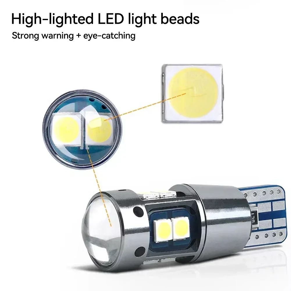 Auto LED Light W5W T10 CANBUS No Error 12V 3030 SMD Car Interior Side Light Marker Parking Bulb