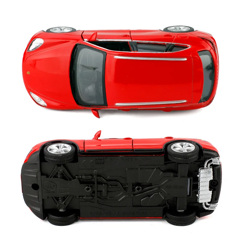 1/36 Porsche Cayenne SUV Toy Car Model For Children 5'' RMZ CiTY Diecast Sport Miniature Pull Back Collection Gift For Kid Boy 4