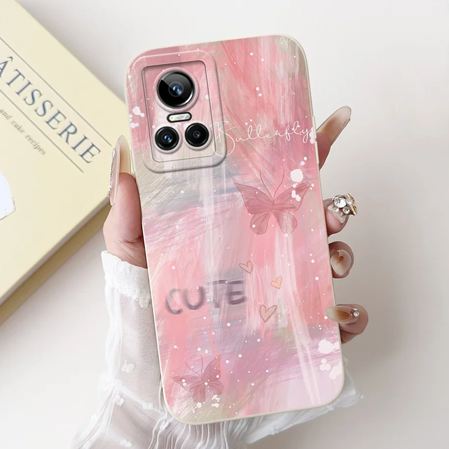 Floral Shockproof Silicone Matte Phone Case – Stylish & Protective TPU Cover
