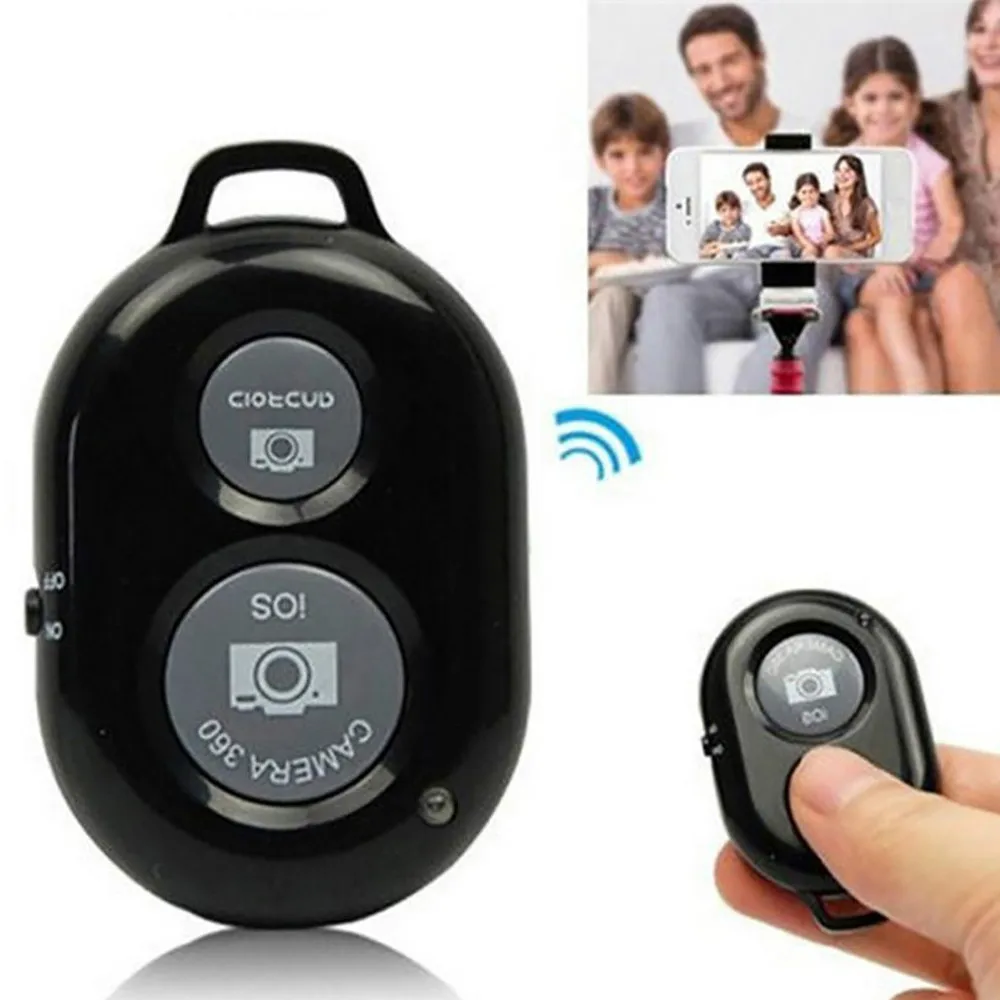 Wireless Bluetooth-compatible Remote Control Button Self-Timer Stick Shutter Release Camera Remote Controller camera remote shutter button camera remote shutter release