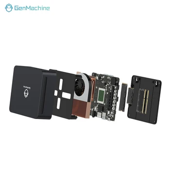 JIXIEJUN Mini PC AMD Ryzen 5700U 5800U 5825U 5800H Dual Band WiFi6 BT5.2 16GB 512GB Computer da gioco desktop Mini PC Gamer 1