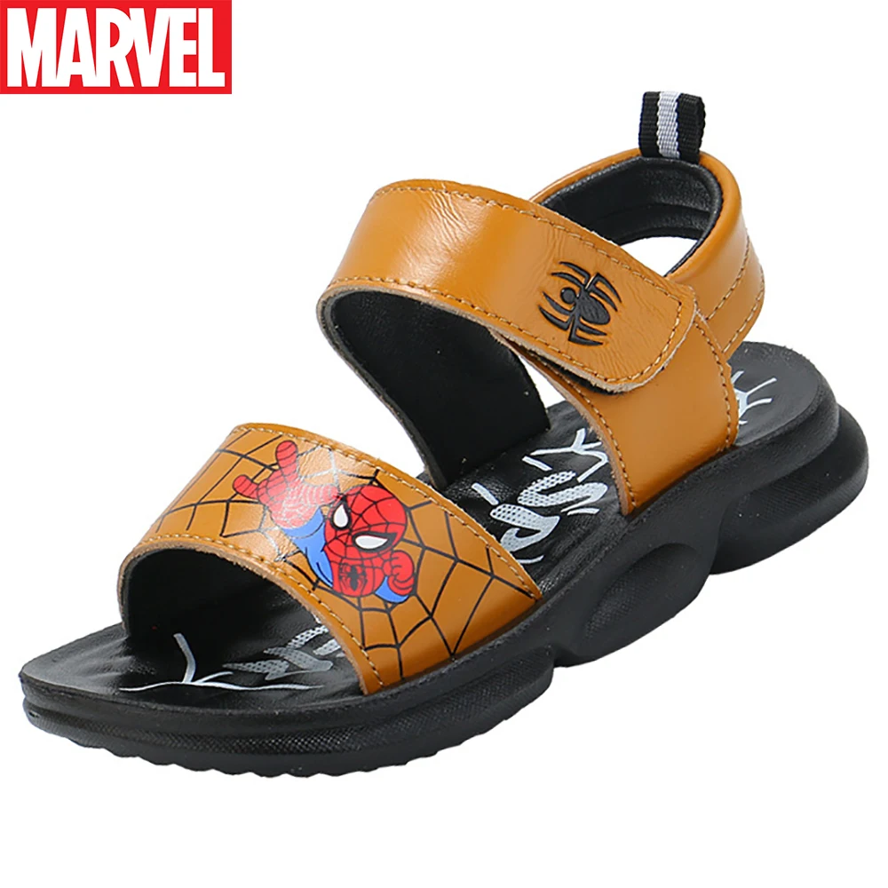 Sandal for girl Marvel Children's Fashion Cartoon Sandals For Summer Boys Cute Spider-man Print Casual Beach Shoes Kids Soft Bottom Sport Sandal children's shoes for sale