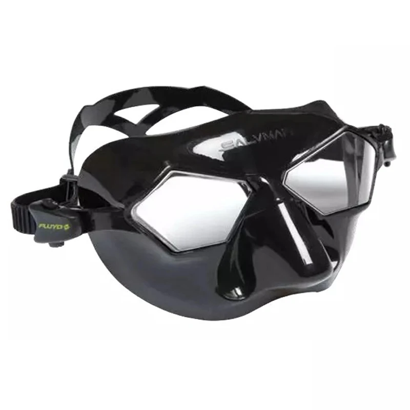 Scuba Dive Freediving Snorkeling Swim Mask FLUYD SALYIMAR Low Volume Antifogging Anti-UV for Adult Kids Children Comfortable Fit