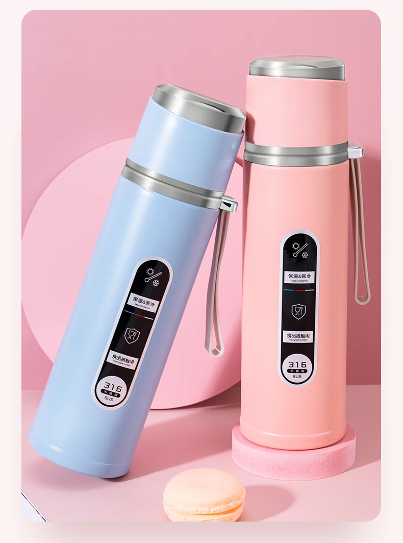 

Insulating cup for men and women, 316 stainless steel high appearance cold water cup, large capacity portable tea making cup