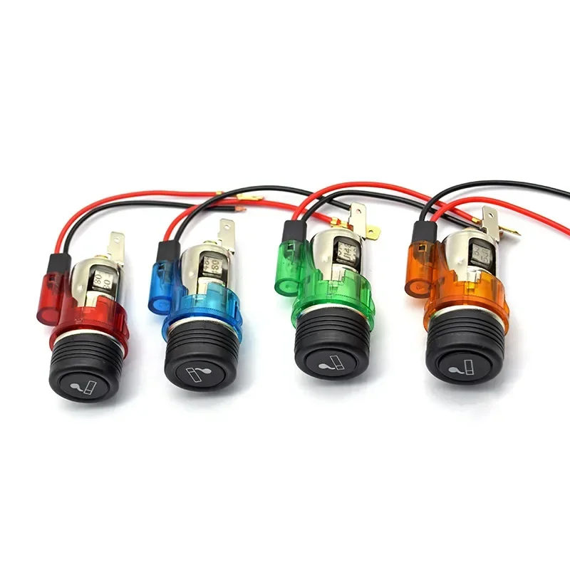 12V-120W-Car-Cigarette-Lighter-Socket-Auto-Boat-Motorcycle-Tractor ...