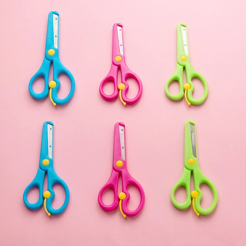 Stationery Scissors 2022 Children's Safety Scissors Handmade Scissors