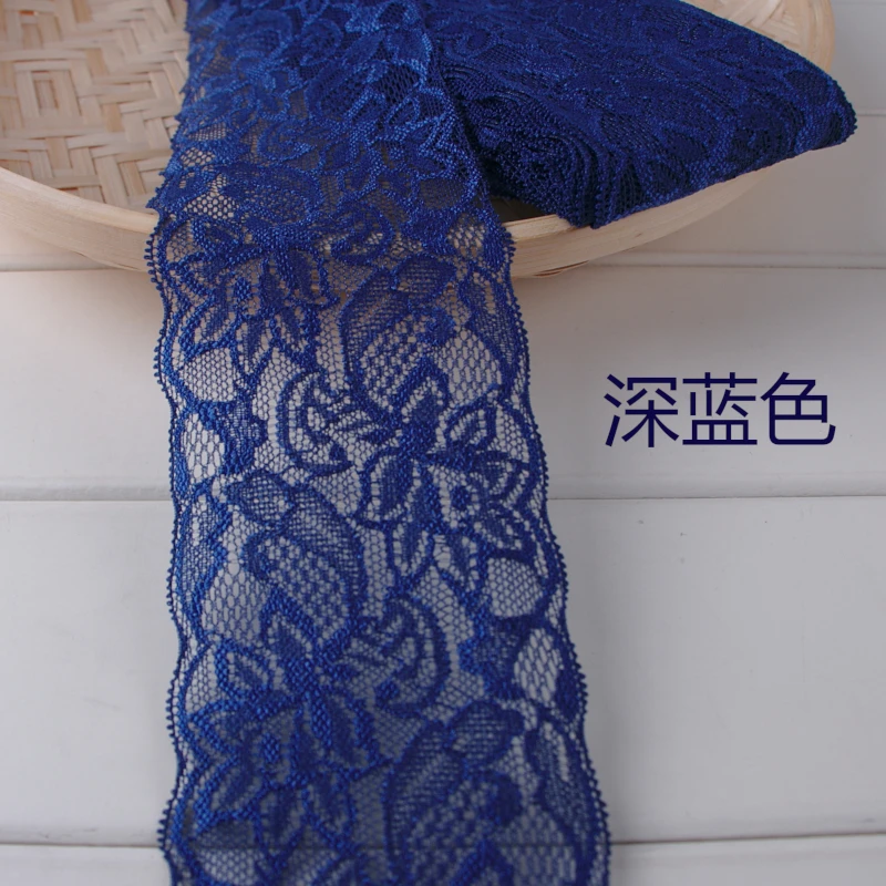 Lace Fabric Elastic Stretchy Trim DIY Crafts for Dress Underwear Lingerie Shorts Clothing Decoration