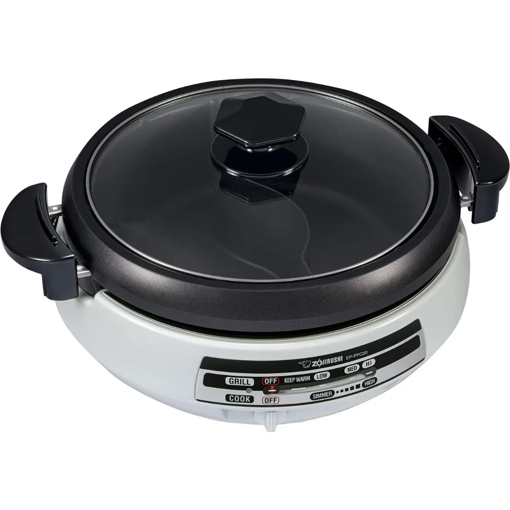 2024 New Electric Skillet for Yin Yang Hot Pot 3