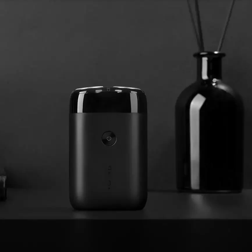 XIAOMI Mijia Electric Shaver S100 Portable Razor for Men Mini Waterproof Beard Trimmer Rechargeable Shaving Machine Two Blade 4