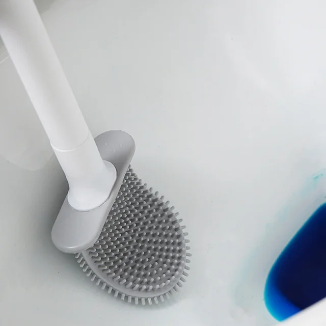 Falra Szerelt Tiszta Wc Kefe Szilikon Fürdőszoba Készlet Nem Érintkezők Egészségügyi Mosás Banheiro Kiegészítők Oa50Tb - Image 5