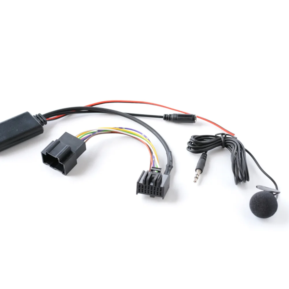 

1 PCS Audio Receiver For Saab 9-3 9-5 5-12V Music Handfree Phone Mp3 Aux In Adaptor Cables Module Black Interior Accessories