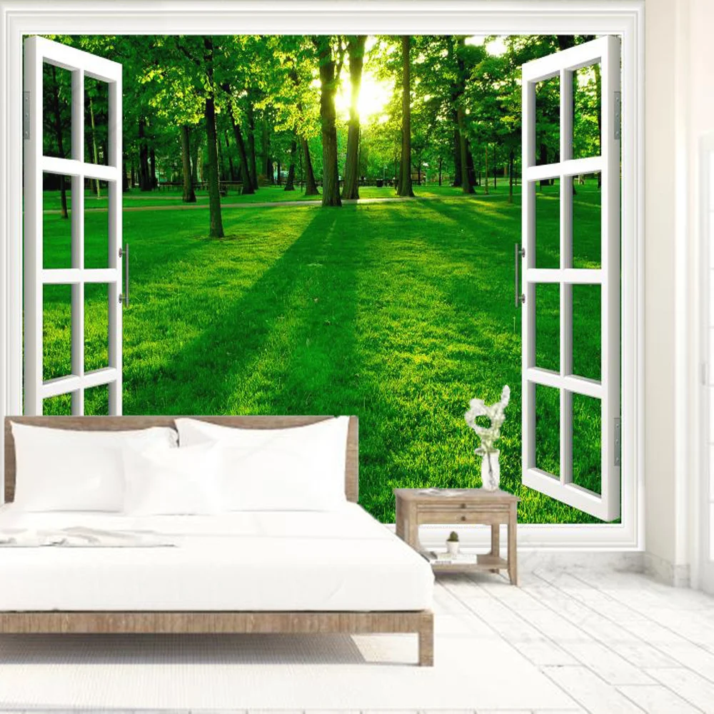 Beibehang Papel Tapiz Personalizado Para Pared, Mural 3D De Paisaj