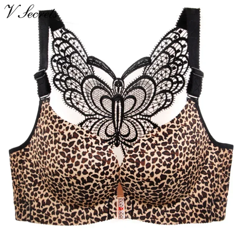 

Sexy Butterfly Bras Beauty Back Front Clouse Gather Push Up Lingerie Women Underwear Seamless Bralette Brassiere