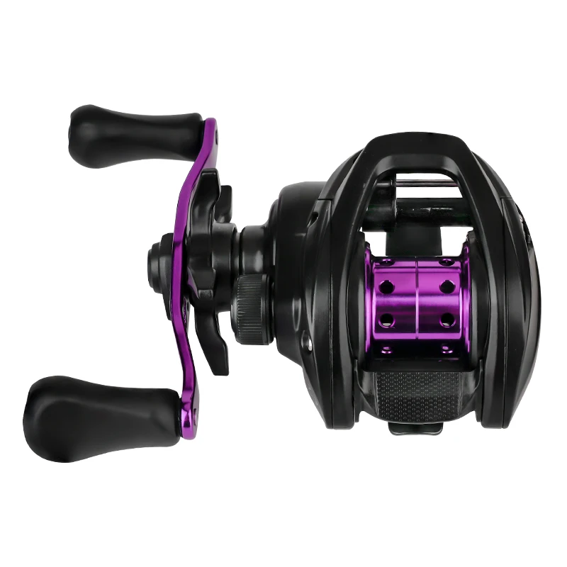 Daiwa ベイトリール ブラック パープル 7.3 ダイワ PD106 US 2022 DAIWA PD106 Fishing Baitcasting Reel 7.3:1 High Speed 3