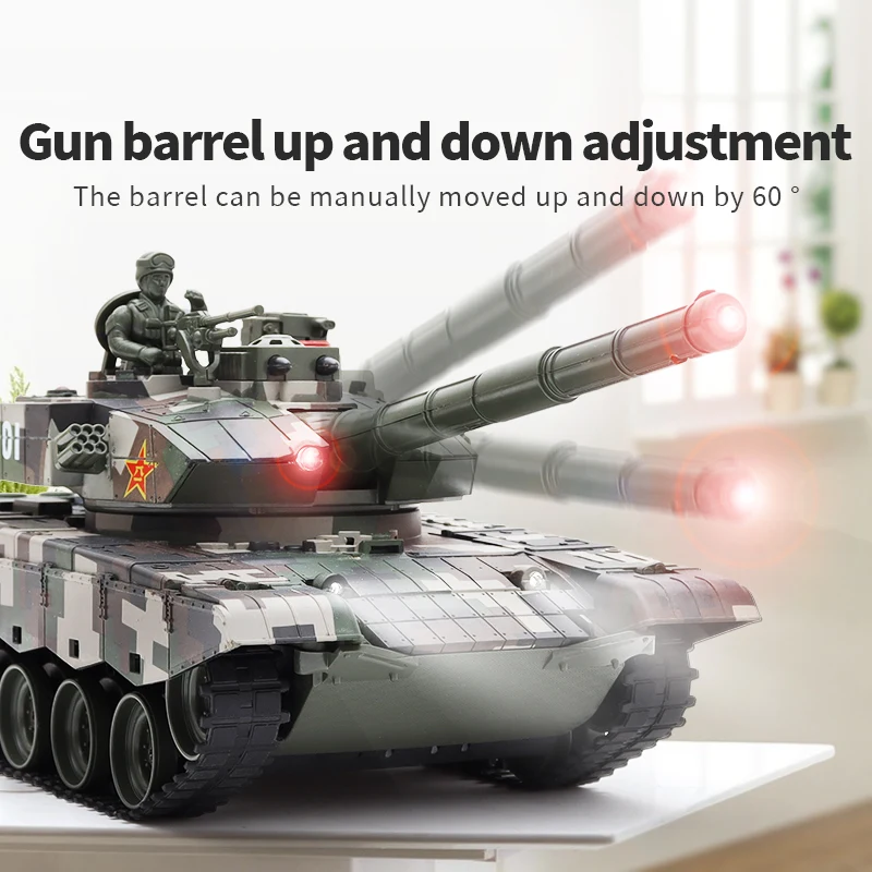 Remote Control Car Remote Control Tank Remote Control Vehicle 2.4G Tracked Simulation Remote Control Tank