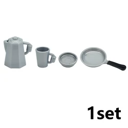 Large Particle Building Block Accessories: Furniture & Home Essentials Toy Set (Kitchenware)