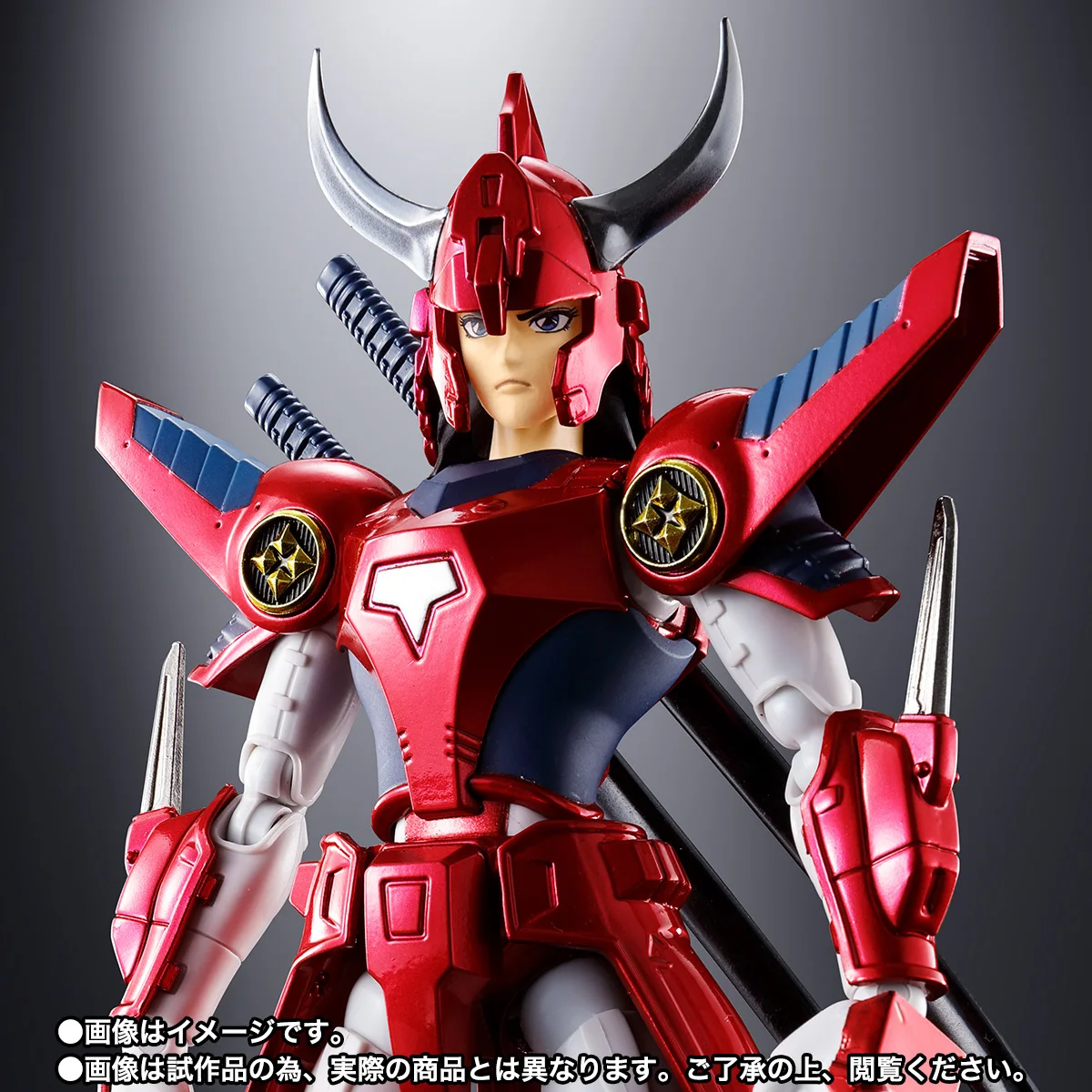 

Action Toy Figure Original Bandai Ronin Revival Yoroiden Samurai Trooper Ryo Sanada Model Toys Model Holiday Collection Gift