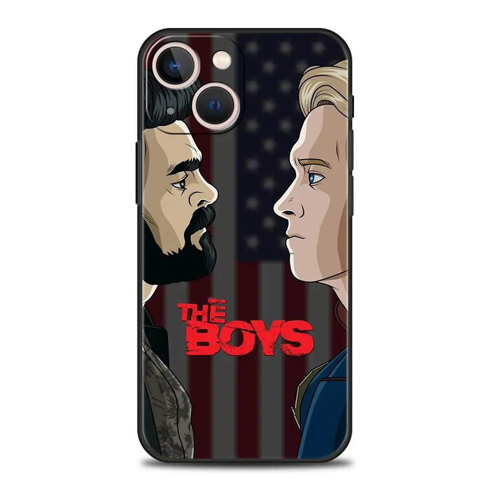 The Boys TV Series Black Phone Case - Sleek and Stylish Cover