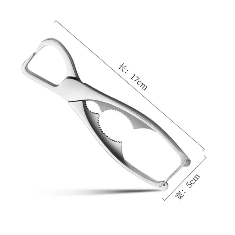 New Stainless Steel Tea Pliers Multifunction Manual Thickened Jaws Puer Clips for Puer Tea Cake