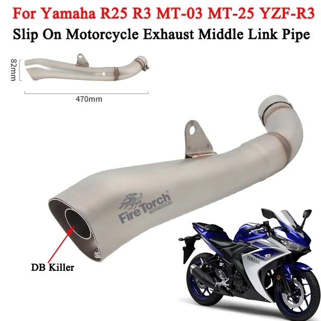 Slip On For Yamaha R25 R3 YZF-R25 YZF-R3 MT-03 MT-25 Motorcycle