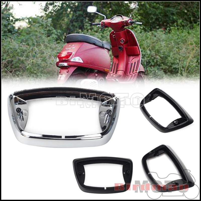Telaio Fanale Posteriore Moto Trim Per Lx 50 S 4T 4V Lx 125 Lx 150 Ie 4T Lx 50 125 150 Scooter Freno Posteriore Stop Lampada Decorazione Cerchio