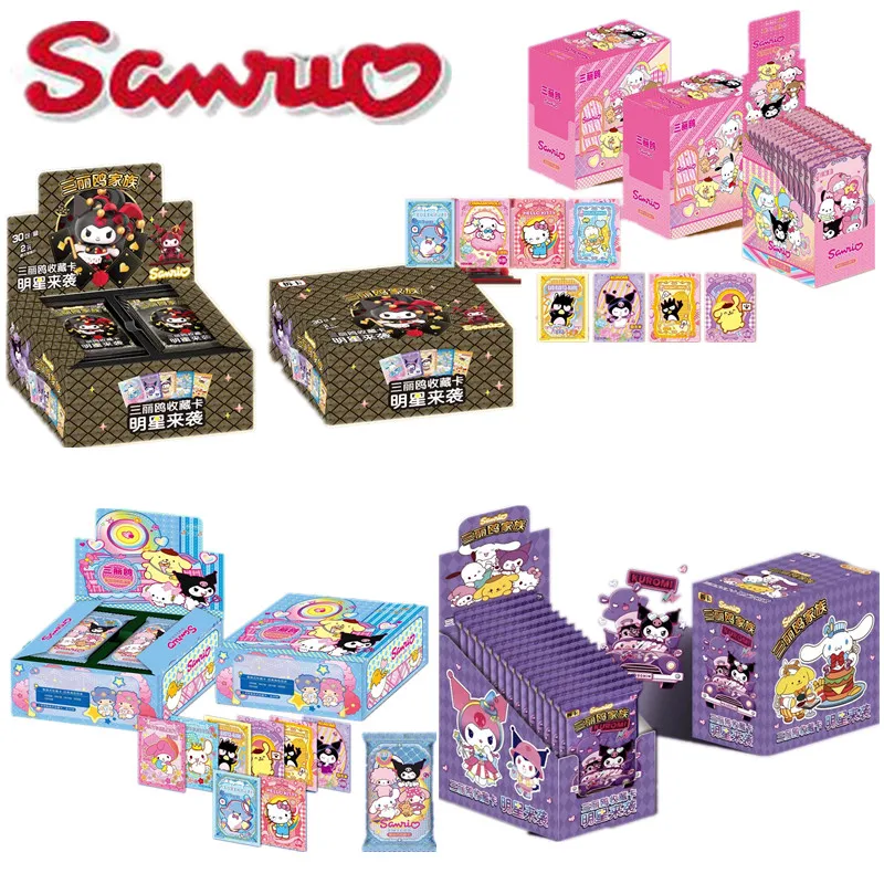  Sanrio 카드 가족 크리스마스 파티 컬렉션 카드 HelloKitty 카드 핑크..