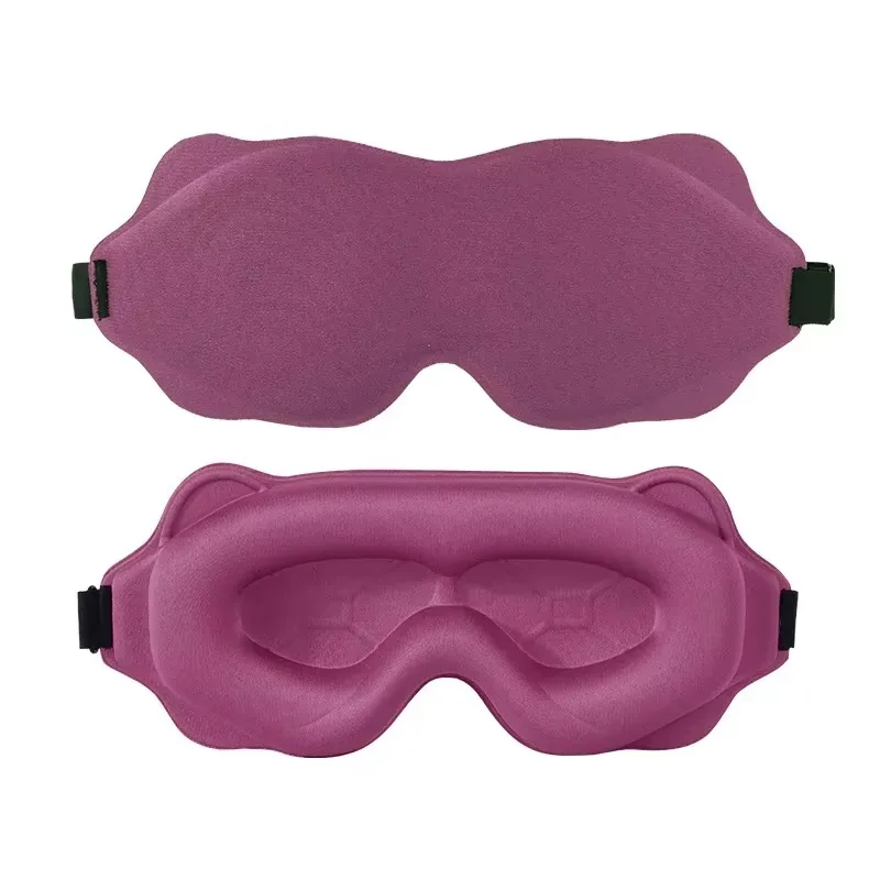 Deluxe 3D Memory Foam Sleep Mask for Ultimate Comfort and Total Light Blocking