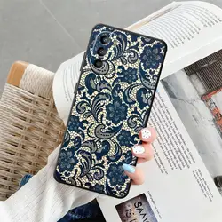 Black Sexy Lace Phone Cover Case for Motorola Moto G50 5G (Mix06)