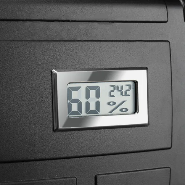 Cohiba Premium Plastic Cigar Case W/ Humidifier Hygrometer Waterproof Shockproof Travel Ashtray Humidor Storage Box Accessories - Image 6