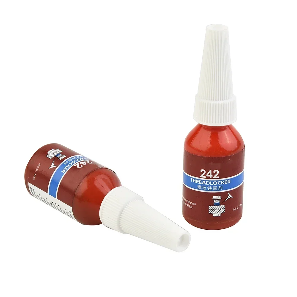 242 LockTite Threadlocker Metal Bonder 10 Ml 2 Pcs M6-M20 Thread Medium Strength