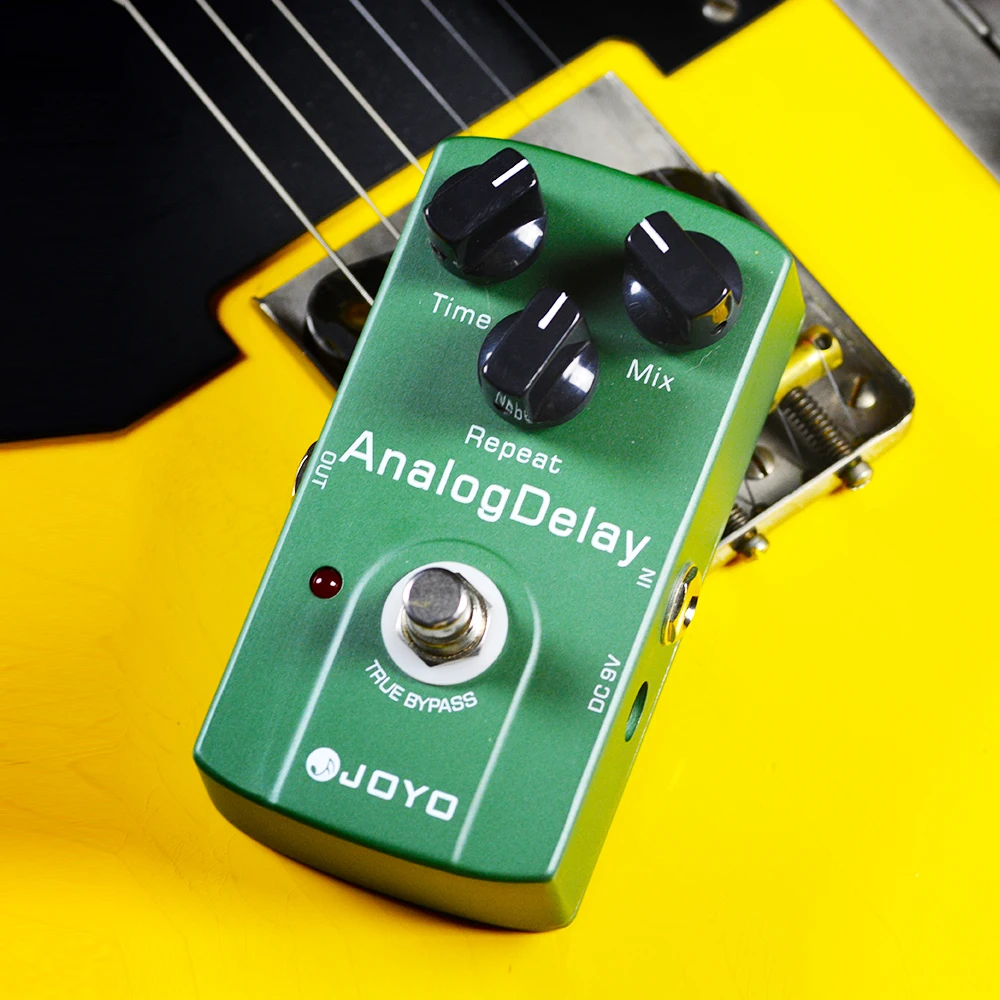 JF-33 ANALOG DELAY Digital Delay Pedal Mild and Mellow Circuit Delay Effect Guit