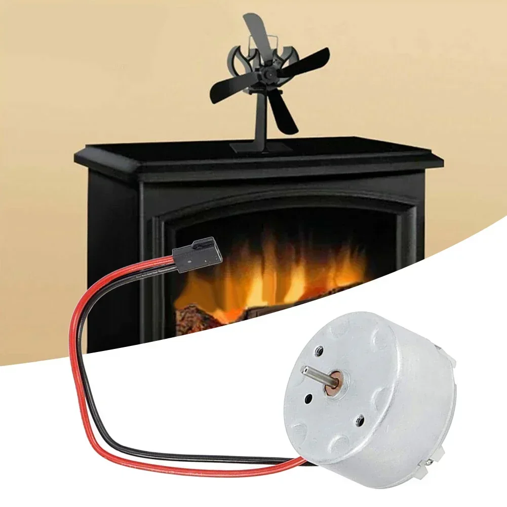 Fireplace Fan Motor For Stove Burner Fan Fireplace Heating Spare Parts Electric Power Generator Sheet Replacement