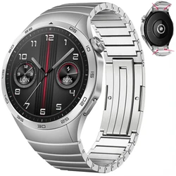 Sleek Stainless Steel Quick - Release Strap - Huawei GT4 46MM (Silver)