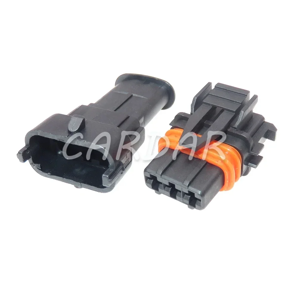 

1 Set 3 Pin 368161-1 Car Wiring Terminal Waterproof Socket For Hyundai Idle Motor/Intake Pressure Sensor
