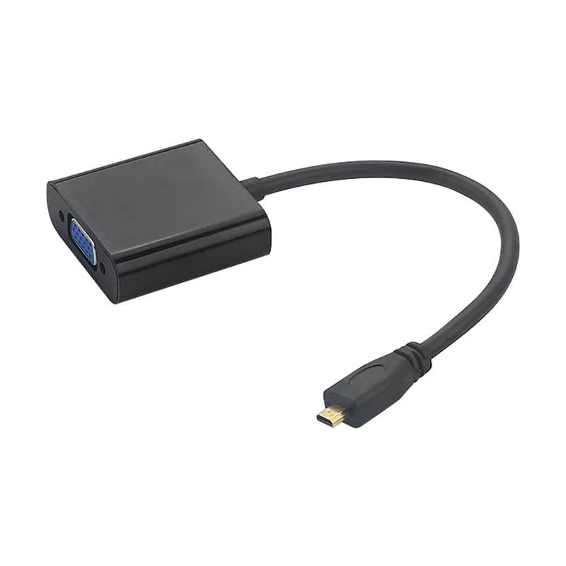 Xbox 카메라 라즈베리 파이 4 용 오디오 잭 USB 전원 케이블, 마이크로 HDMI-VGA 어댑터 케이블, 1080P 비디오 컨버터