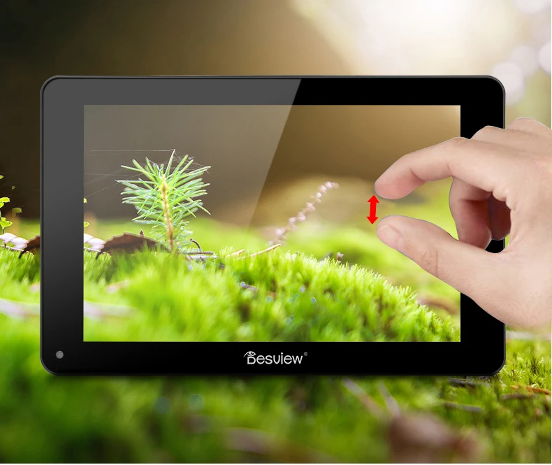 Bestview R7SII R7S II 7 inch 2600 Nits On-Camera DSLR Touch Screen Monitor with 4K HDMI-compatible 3G-SDI Histogram Waveform