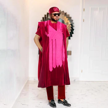 Deji Embroidered Agbada Outfit